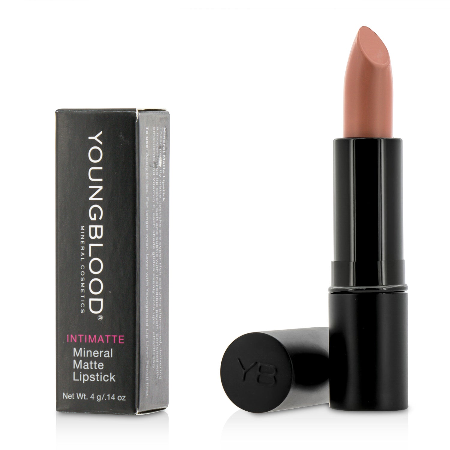 Youngblood/ヤングブラッド+インティマット ミネラルマットリップスティック+4g/0.14oz+#Secret ブランドコスメ